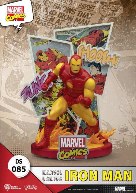 Marvel Comics Iron Man D-Stage PVC Diorama Statue