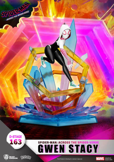 Marvel Spider-Man Across the Spider-Verse Gwen Stacy D-Stage PVC Diorama Statue