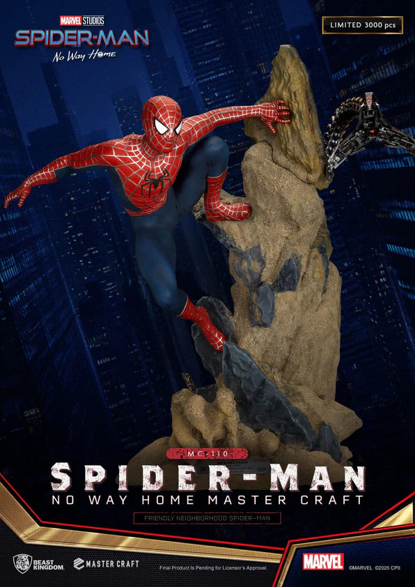 Marvel Spider-Man No Way Home Master Craft Friendly Neighborhood Spider-Man
