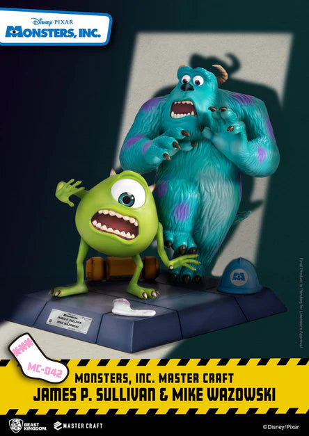 Monsters Inc James P Sullivan & Mike Wazowski Master Craft Statue