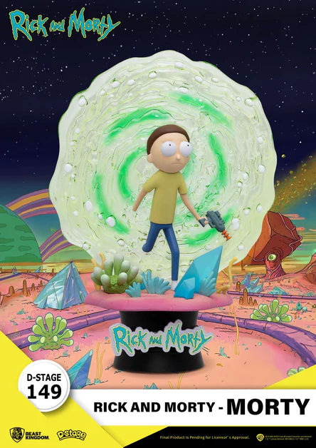 Rick & Morty D-Stage Morty PVC Diorama Statue