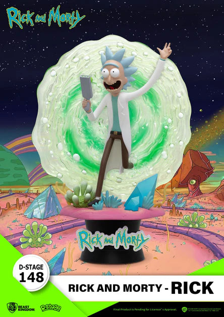 Rick & Morty D-Stage Rick PVC Diorama Statue