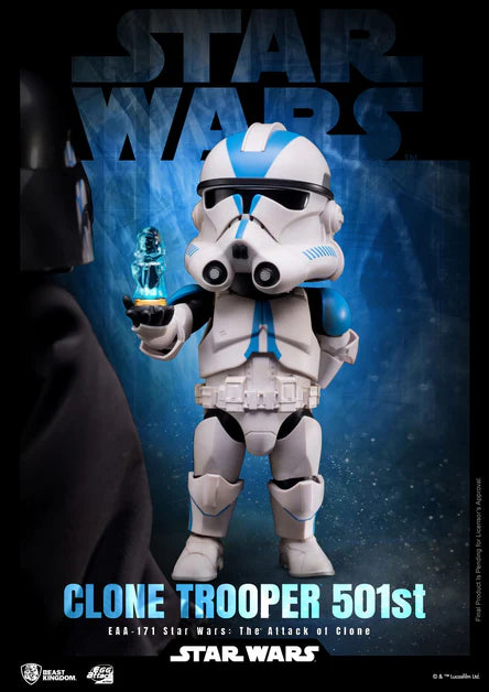 Star Wars Clone Trooper 501st Egg Attack Action Figure