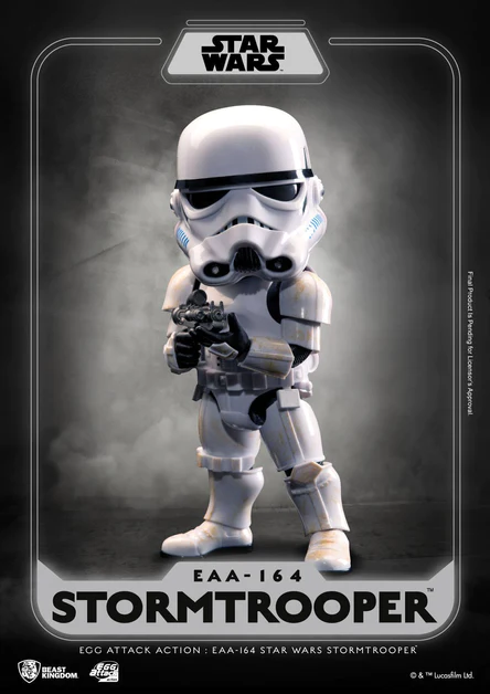 Star Wars Stormtrooper Egg Attack Action Figure