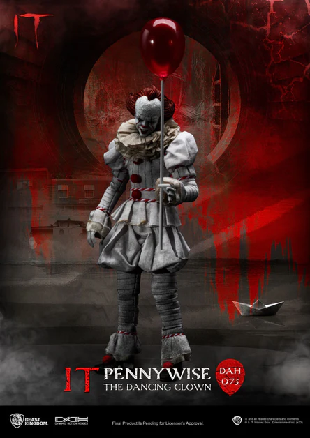 Stephen Kings It Dynamic 8ction Heroes Pennywise 1/9 Action Figure