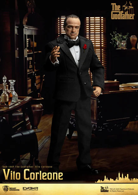The Godfather Dynamic 8ction Heroes Vito Corleone Action Figure