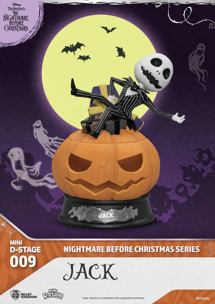 The Nightmare Before Christmas Jack Mini D-Stage PVC Figure