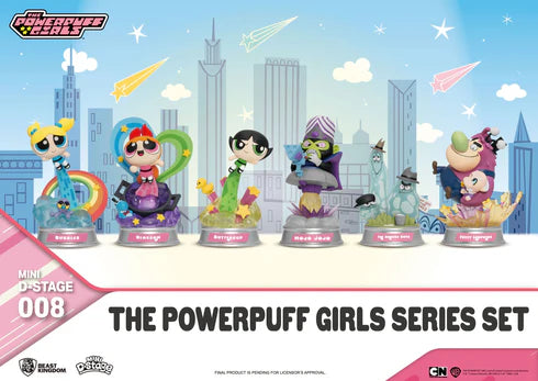 The Powerpuff Girls Series Mini D-Stage Diorama Set