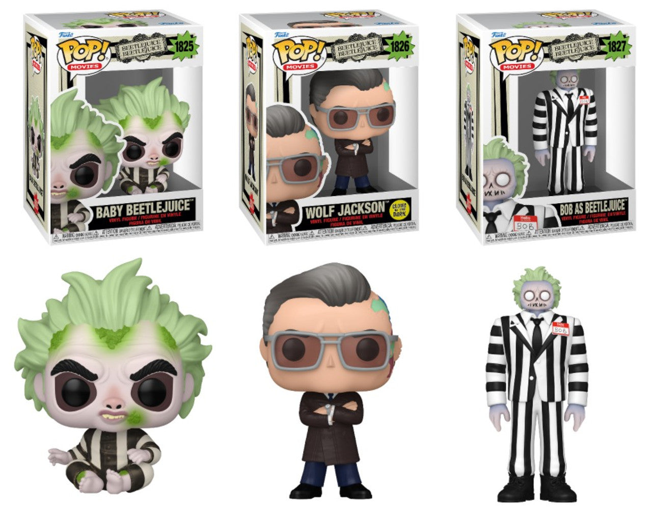 Pop! Complete Set 3 Beetlejuice Series 4