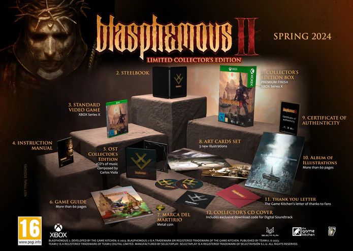 BLASPHEMOUS II LIMITED COLLECTOR'S EDITION XBOX SERIES X