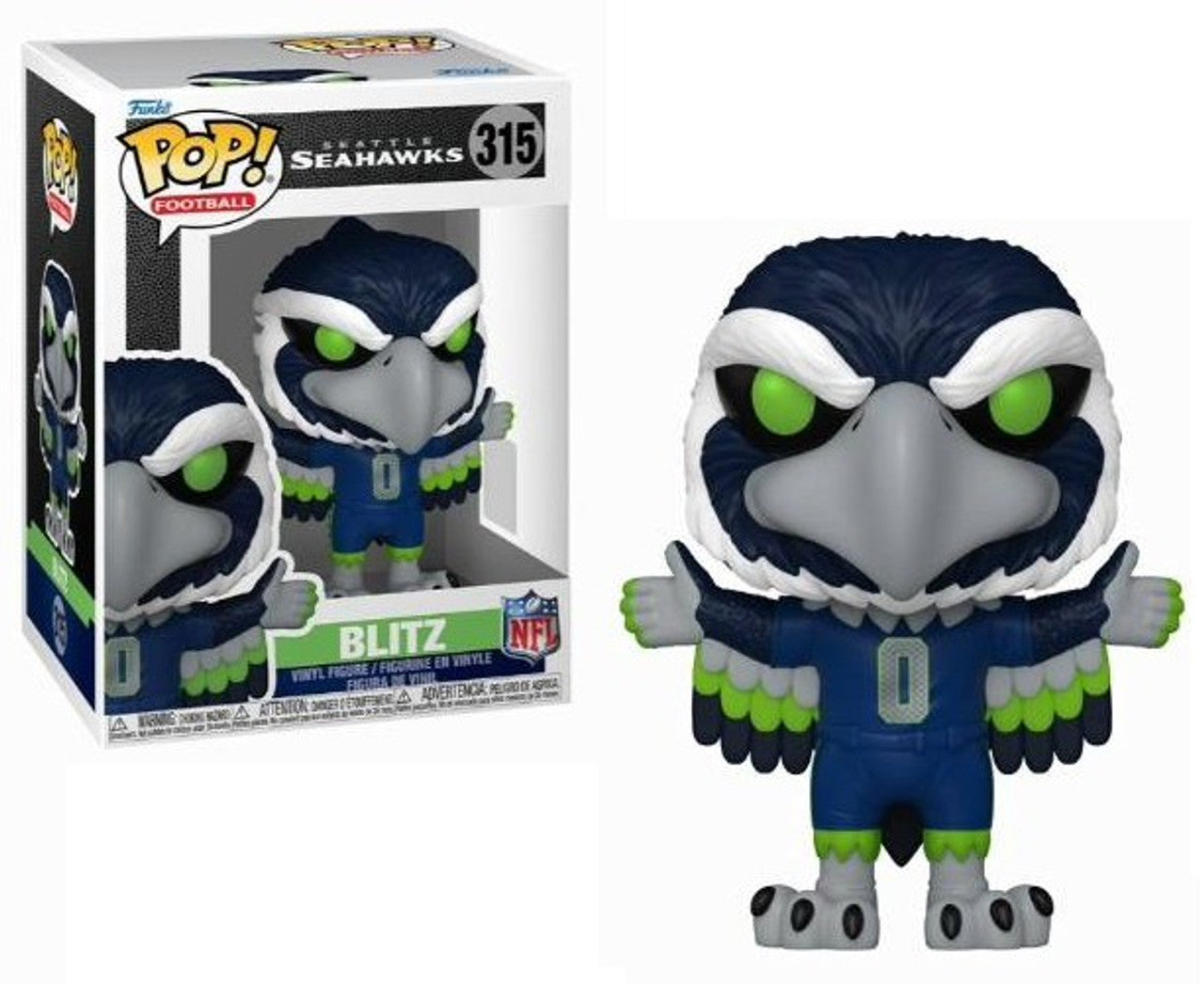 Pop! NFL Mascot Blitz Seattle Seahawks