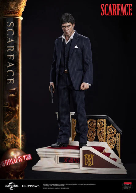 Scarface Superb Scale Tony Montana 1/4 Statue