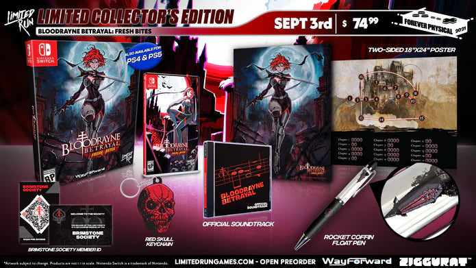 BloodRayne Betrayal: Fresh Bites Collector's Edition Nintendo Switch