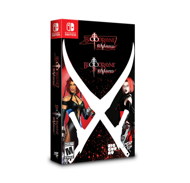 BLOODRAYNE 1 & BLOODRAYNE 2 REVAMPED WITH SLIPCOVER DUAL PACK Nintendo Switch