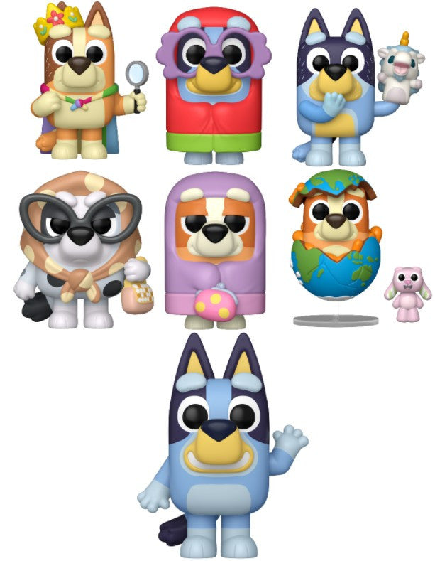 Pop! Complete Set 7 Bluey