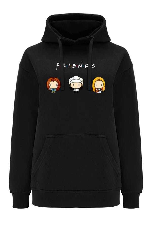 Friends Black Hoodie