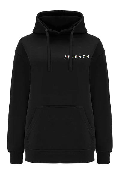 Friends Black Hoodie