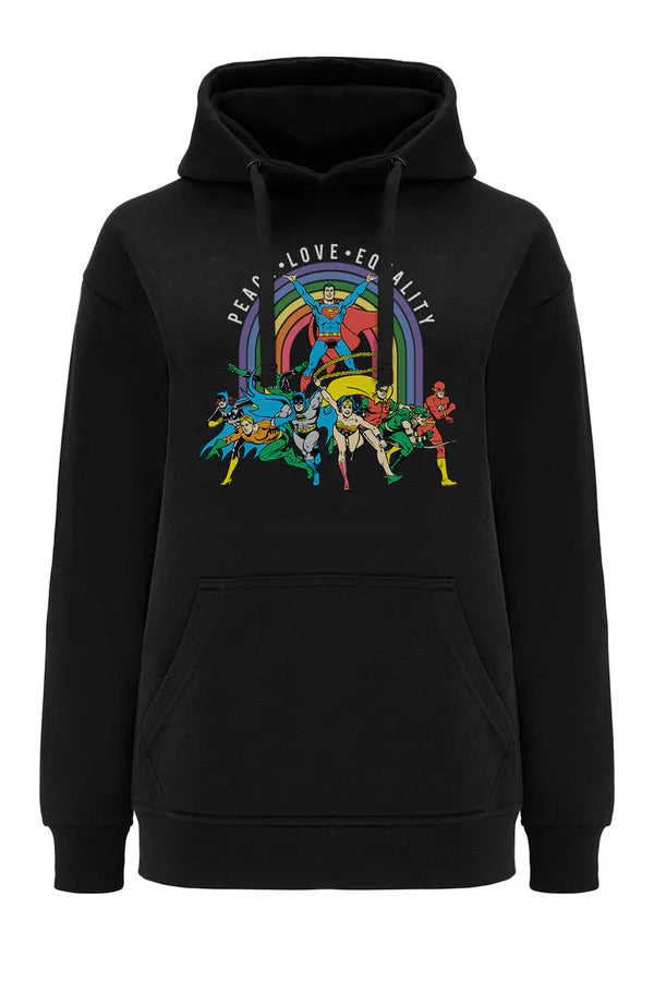 Justice League DC Black Hoodie