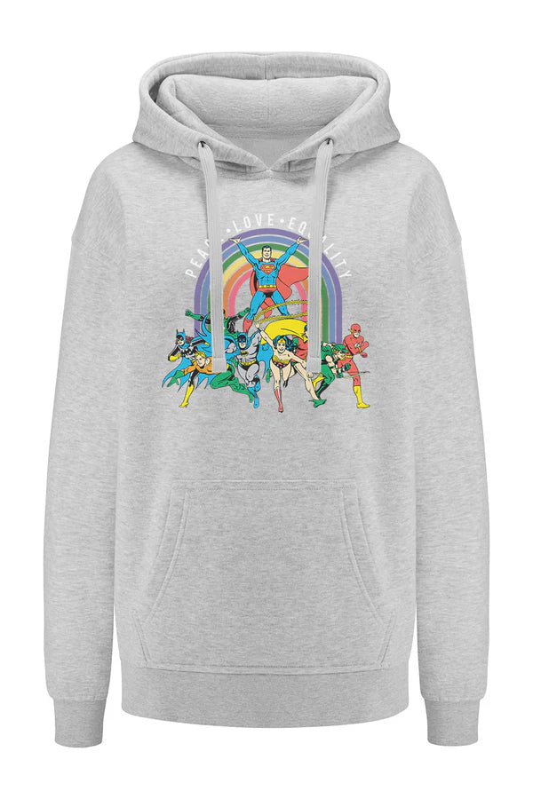 Justice League DC Gray Hoodie