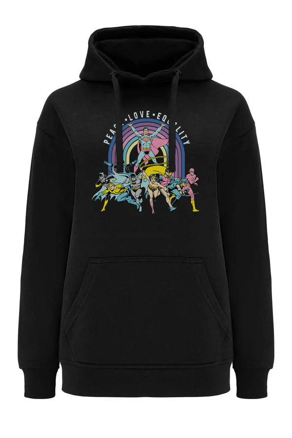 Justice League DC Black Hoodie