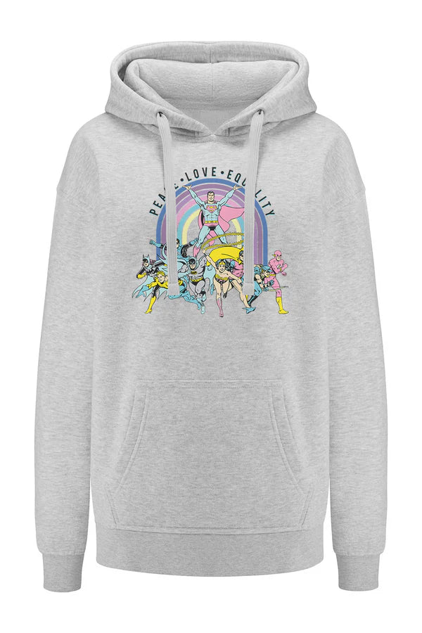 Justice League DC Gray Hoodie