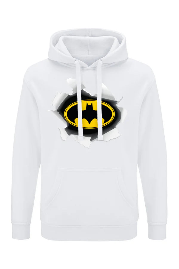 Batman DC White Hoodie