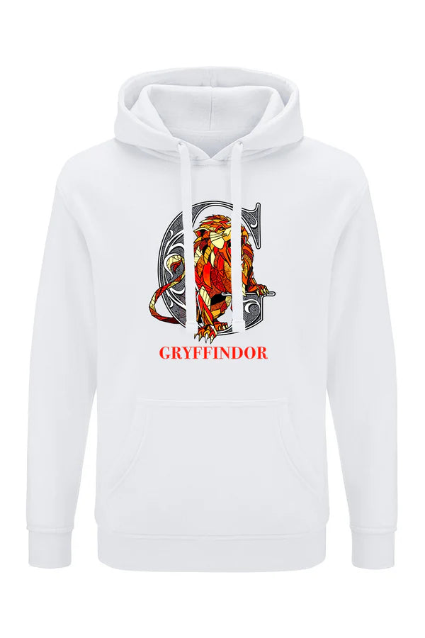 Gryffindor Harry Potter White Hoodie