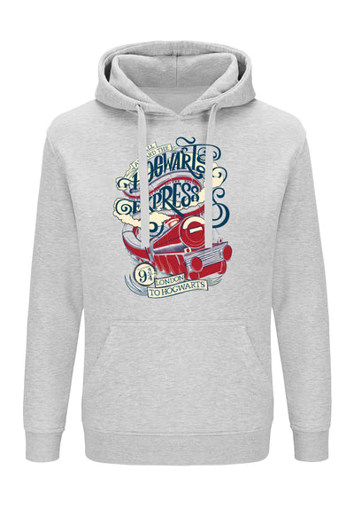 Hogwarts Express Harry Potter Grey Hoodie
