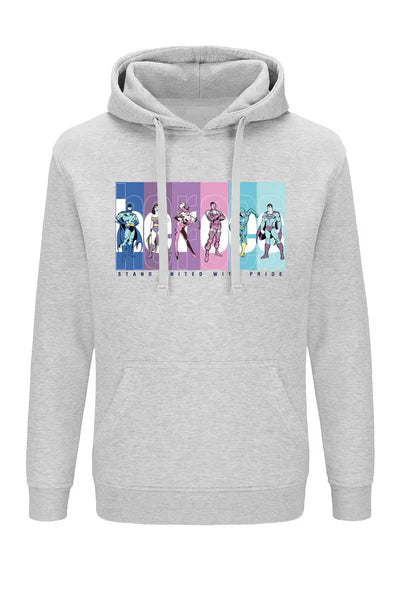 Justice League DC Gray Hoodie
