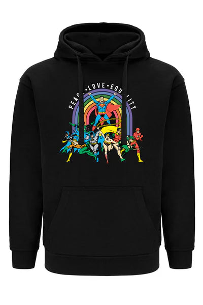 Justice League DC Black Hoodie