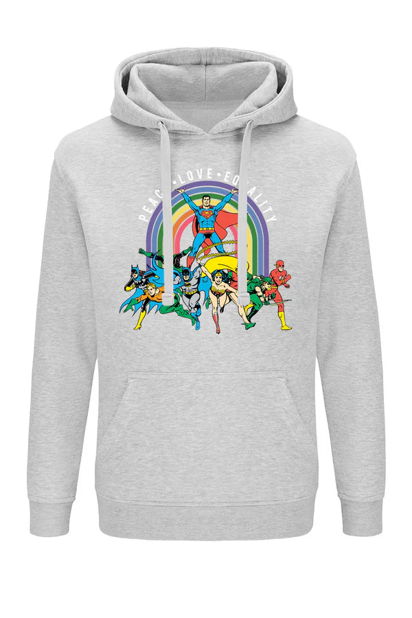 Justice League DC Gray Hoodie