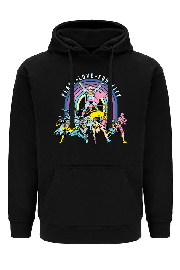 Justice League DC Black Hoodie