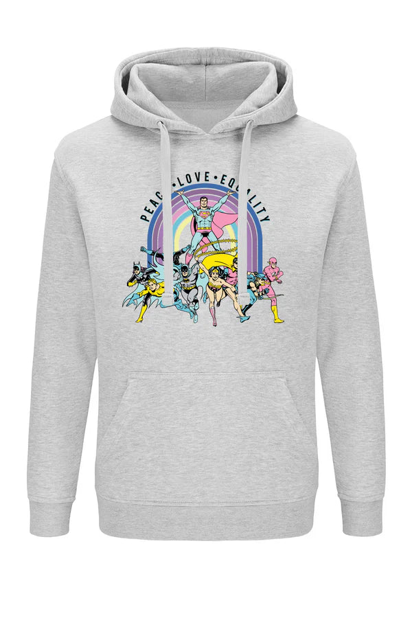Justice League DC Gray Hoodie