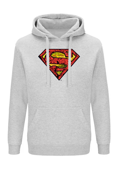 Superman DC Gray Hoodie