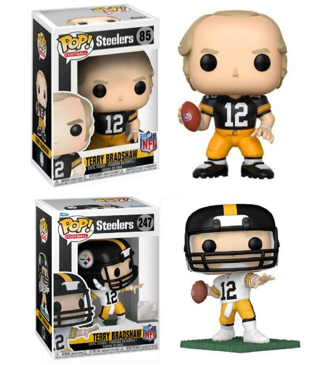Pop! Combo 2 Terry Bradshaw Pittsburgh Steelers NFL