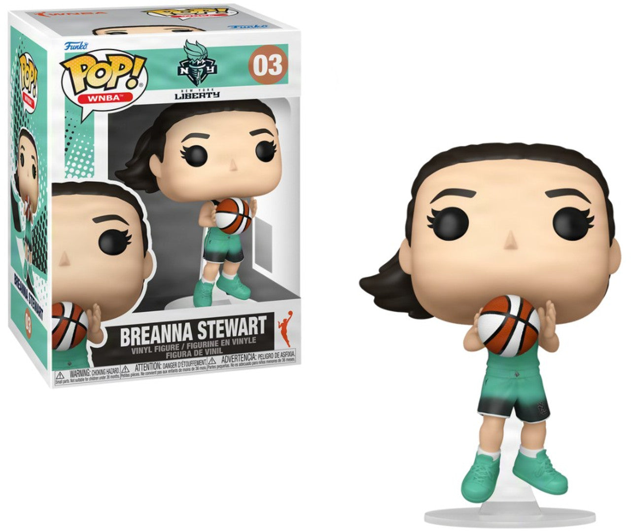 Pop! Breanna Stewart New York Liberty WNBA