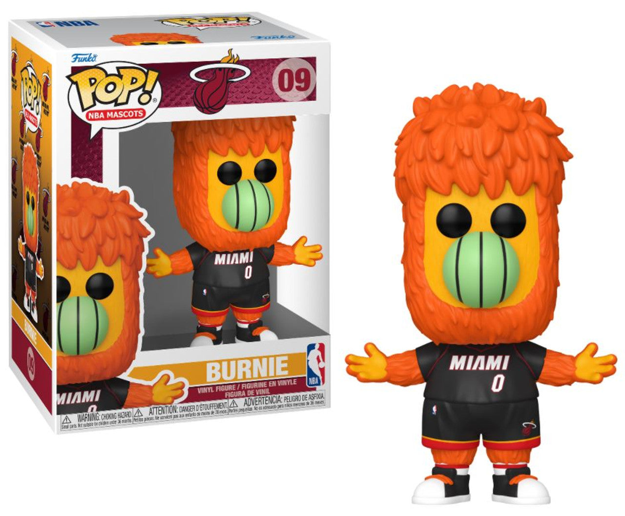Pop! NBA Mascots Burnie Miami Heat