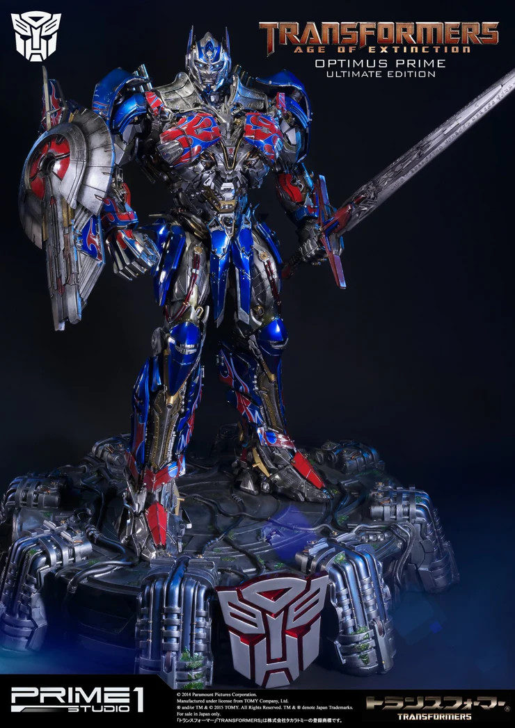 Prime 1 Studios Transformers Statue Age of Extinction Optimus Prime Ultimate Edition Exclusvie