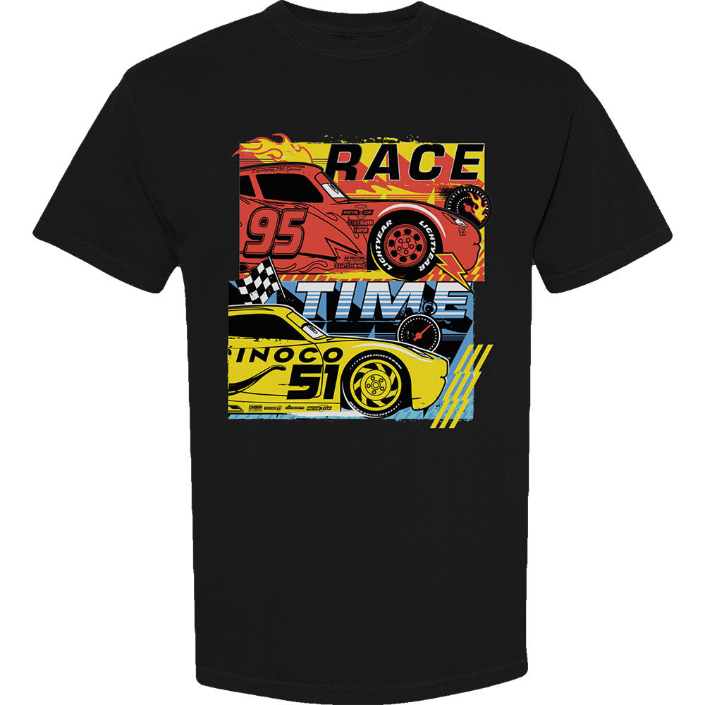 Disney Cars Race Time Black T-Shirt