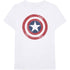 MARVEL COMICS CAPTAIN AMERICA DISTRESSED SHIELD T-SHIRT
