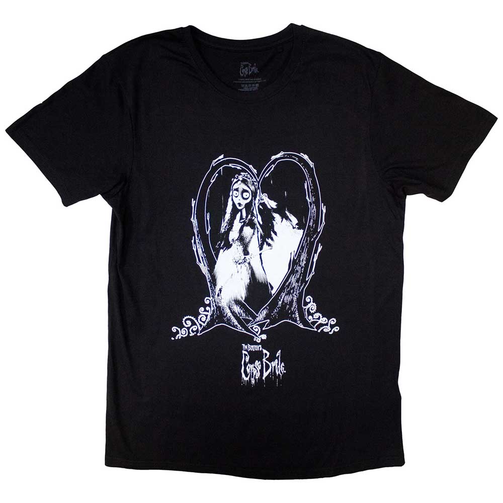 CORPSE BRIDE HEART T-SHIRT