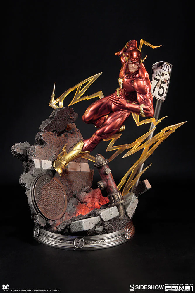 Sideshow Collectibles Justice League New 52 The Flash Statue