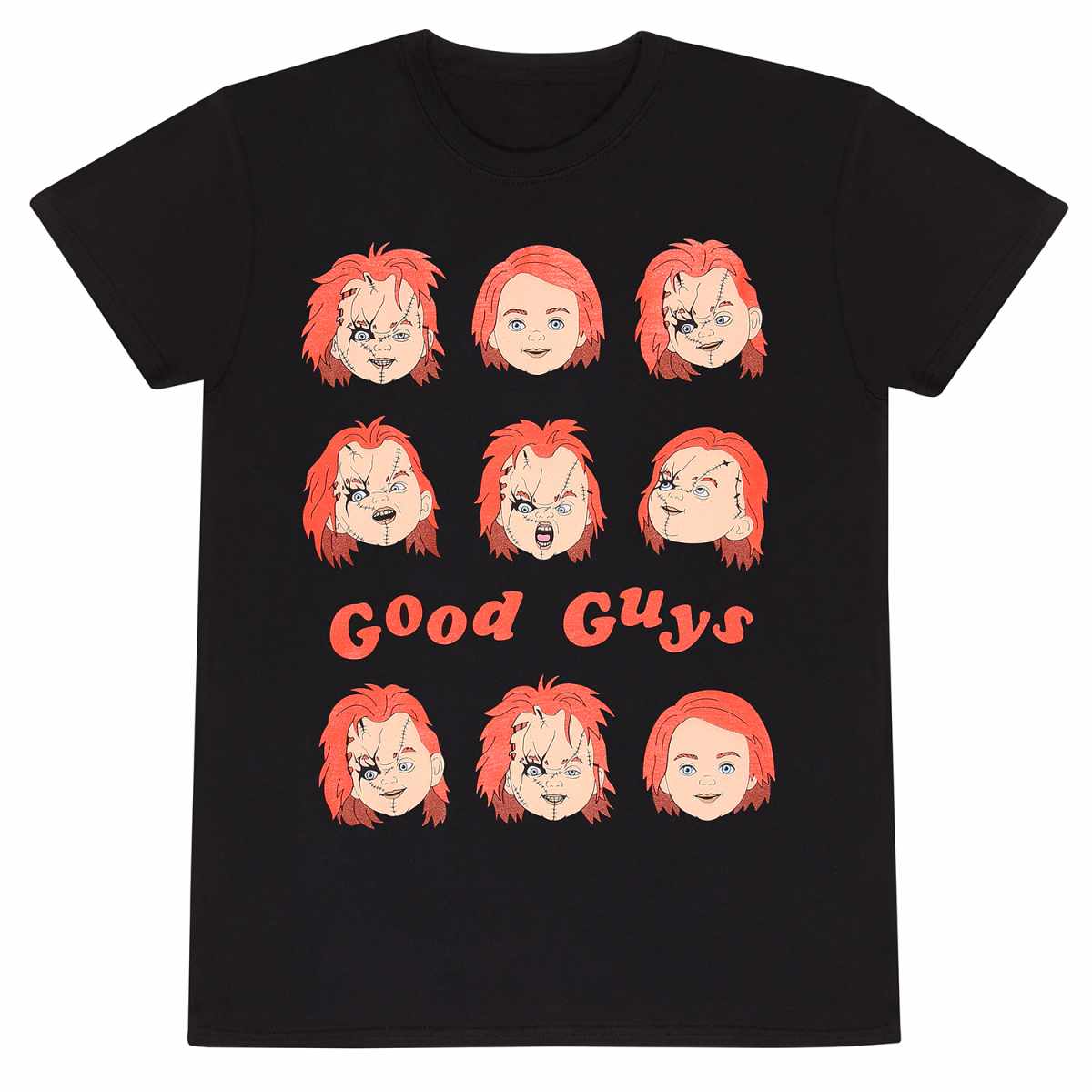 Childs Play Expressions Of Chucky T-Shirt