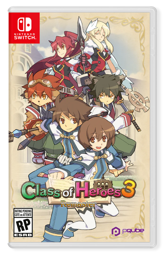 Class of Heroes 3 Remaster Nintendo Switch