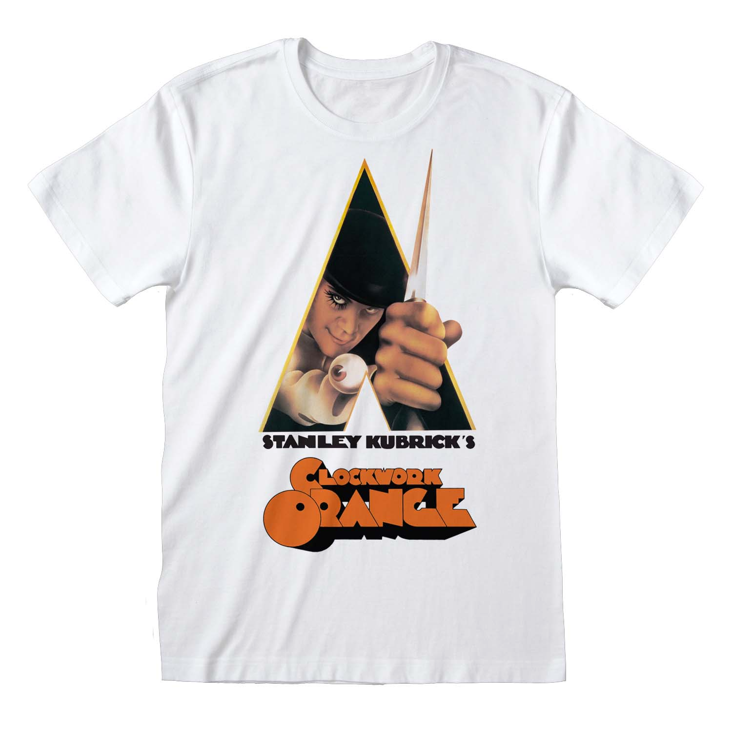 Clockwork Orange Poster White T-Shirt