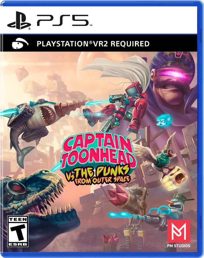 CAPTAIN TOONHEAD VS THE PUNKS FROM OUTER SPACE PLAYSTATION 5