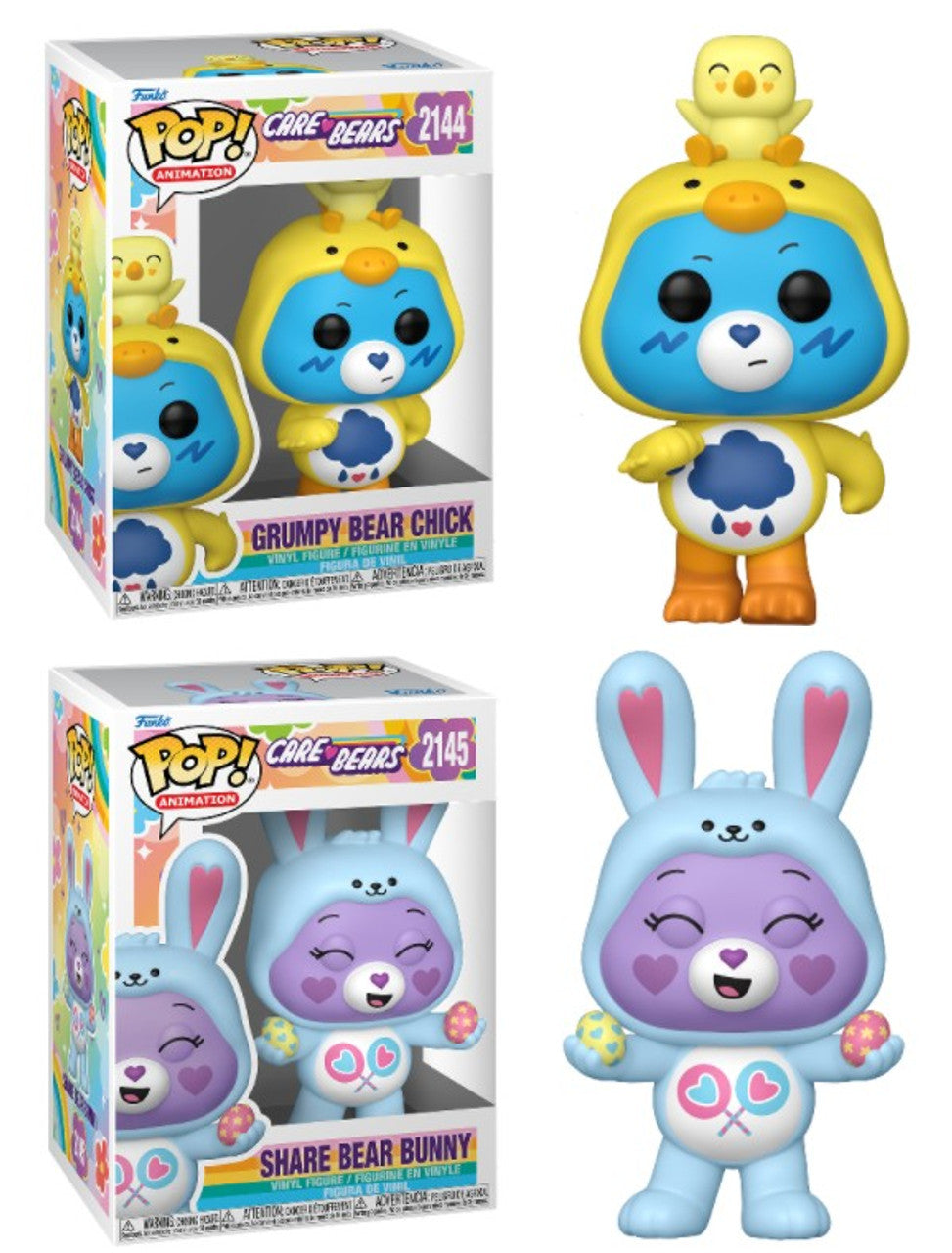 Pop! Animation Complete Set 2 Care Bears Spring