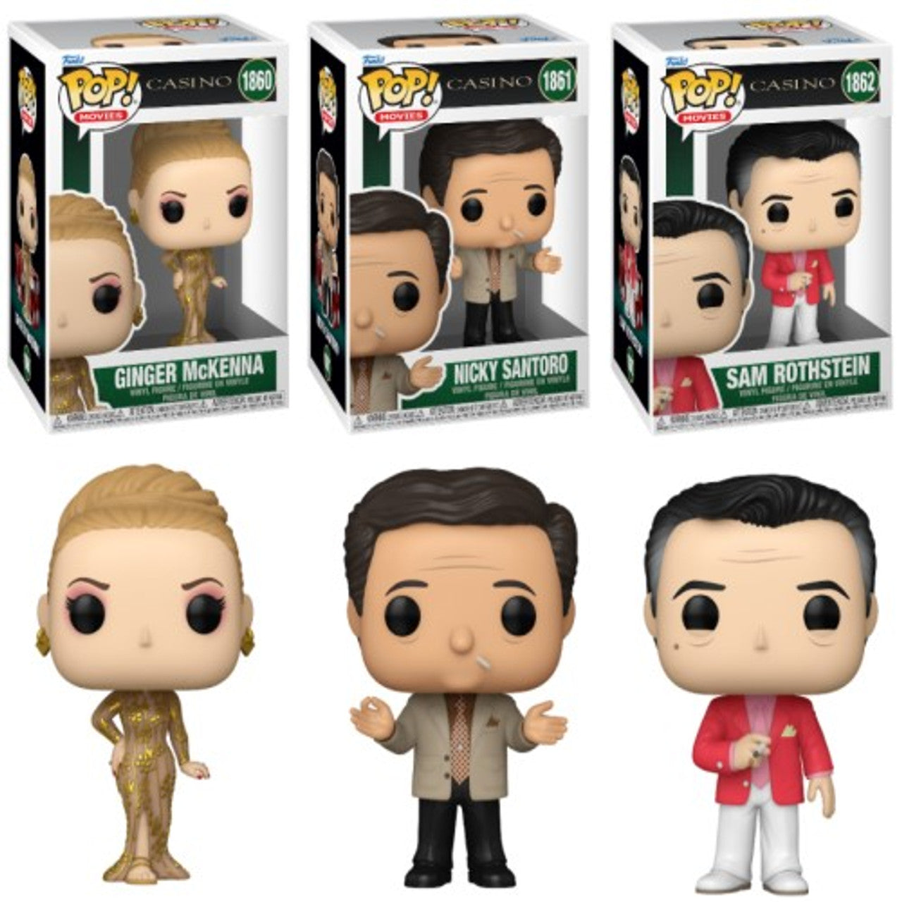 Pop! Movies Complete Set 3 Casino