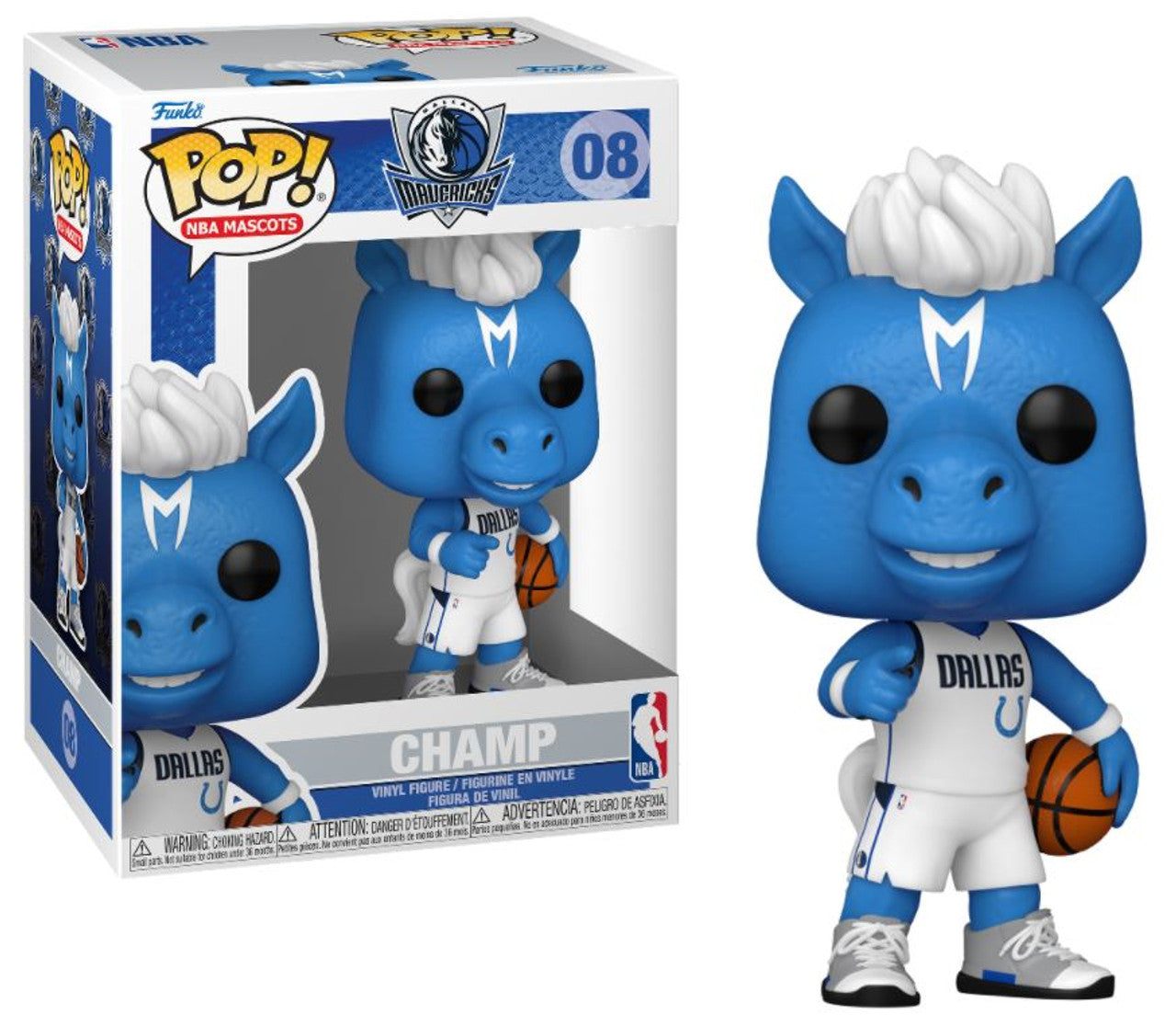 Pop! NBA Mascots Champ Dallas Mavericks