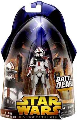 Star Wars Clone Commander RED Revenge of the Sith